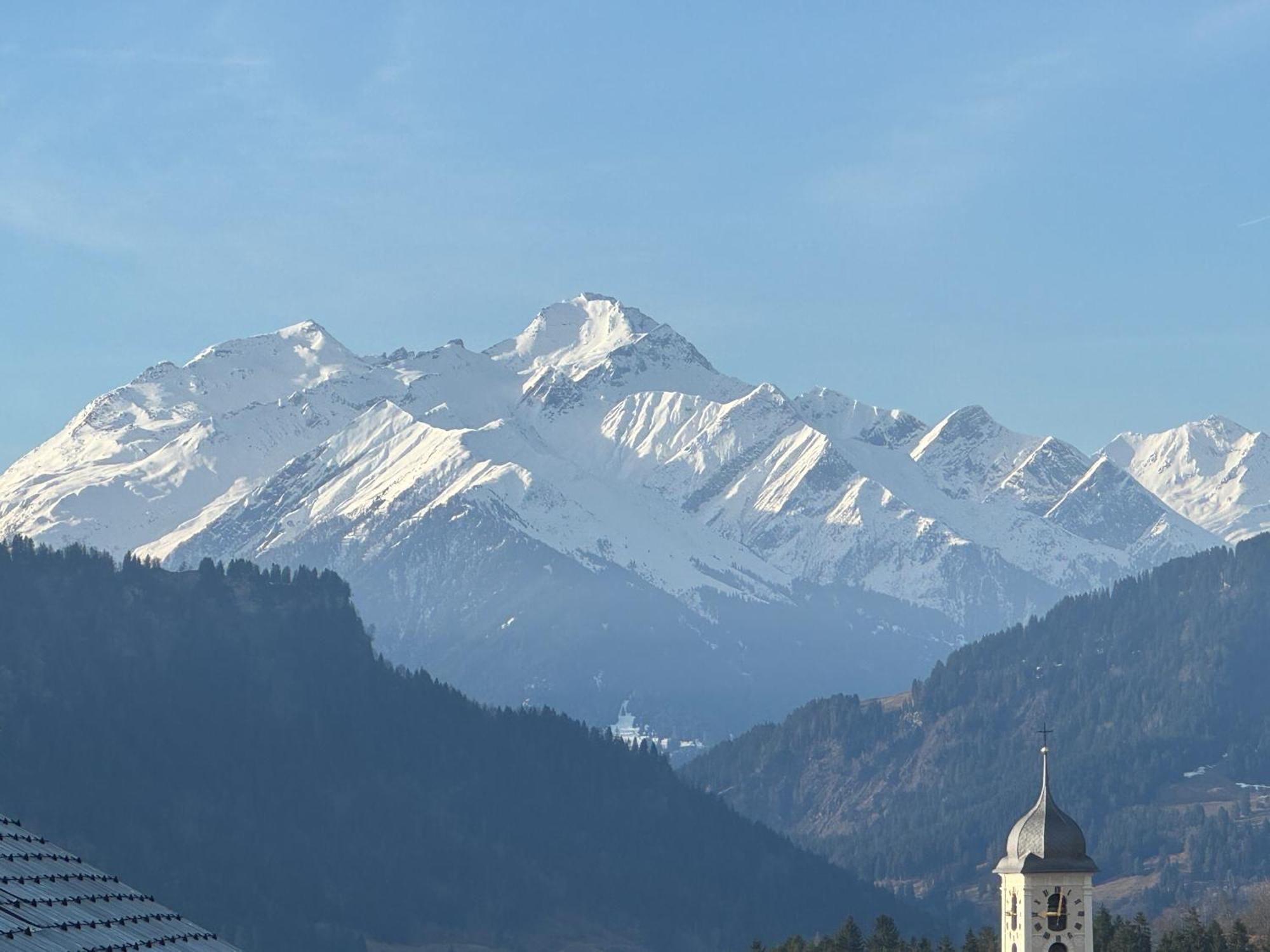 Studio Mit See- Und Bergblick 莱克斯 外观 照片